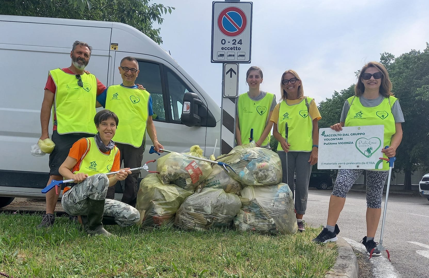 Giugno 2023 - Pulizia zona industriale Vigonza