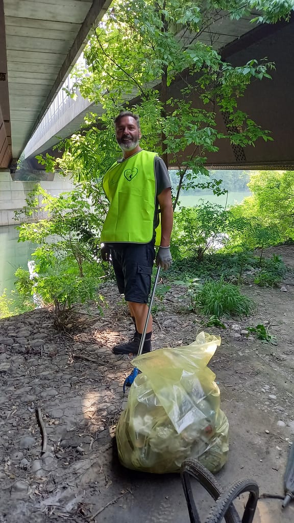 Cavalcavia Busa di Vigonza - Pulizia