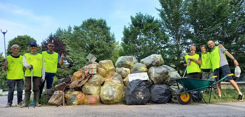 Cavalcavia Busa di Vigonza - Pulizia