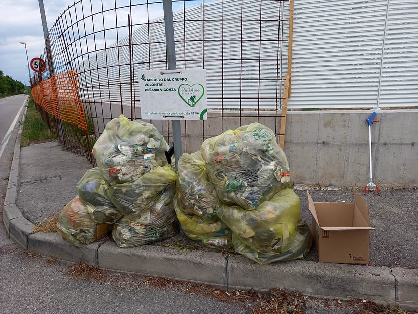 Pulizia zona industriale Vigonza