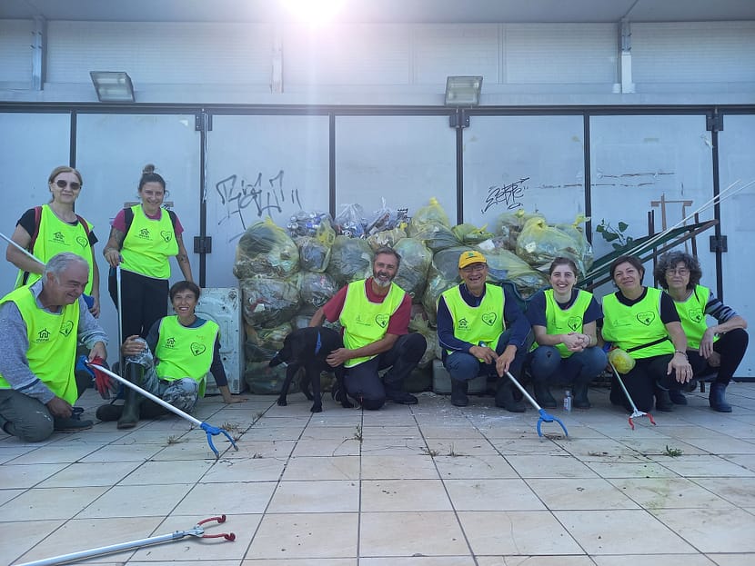 Discarica argine Busa di Vigonza - PuliAmo Vigonza