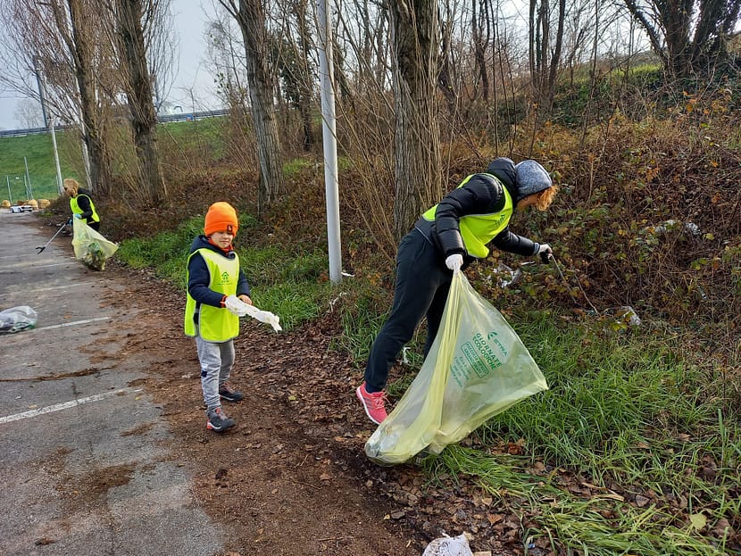Pulizia argine Ipercoop Vigonza