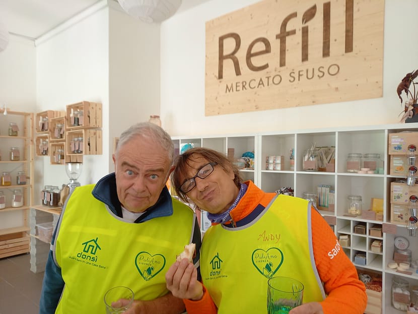 Collaborazione Refill e Puliamo Vigonza Stra e Vigonza